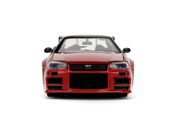 JADA GODZILLA MASINUTA METALICA NISSAN SKYLINE GTR SCARA 1 LA 24 - imagine 4