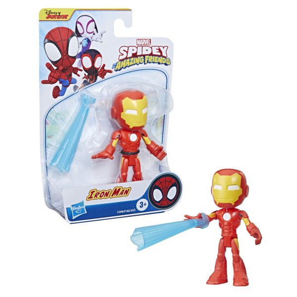 SPIDEY PRIETENII EXTRAORDINARI FIGURINA IRON MAN 10CM - imagine 4