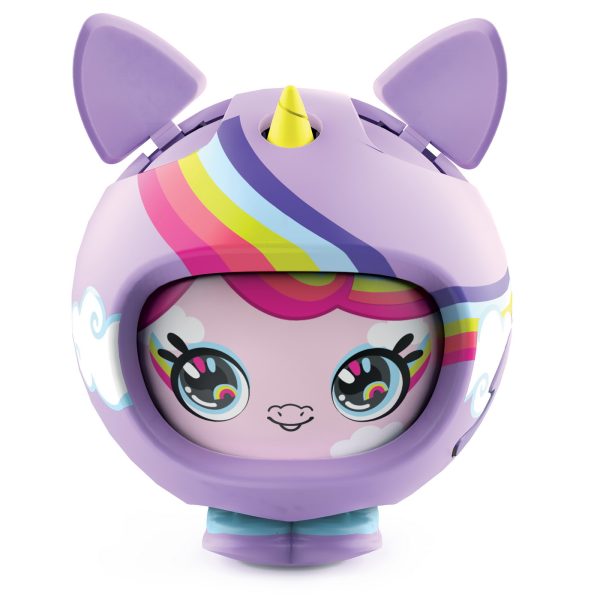 ZOOBLES Z-GIRLZ FIGURINA DE TRANSFORMARE FETITA UNICORN - imagine 4