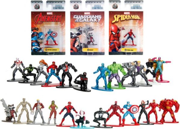 NANO FIGURINE METALICE CU PERSONAJE MARVEL - imagine 4