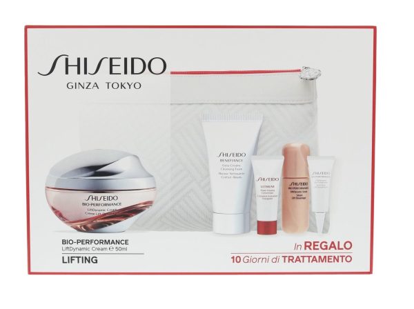 Ginza Tokyo Set Shiseido: Bio-Performance, Revitalising, Day, Cream, For Face, 50 ml + Men, Cleansing, Cleansing Foam, 30 ml + Ultimune Power Infusing, Serum, For Face, 5 ml + Bio-Performance - Liftdynamic, Anti-Ageing, Serum, For Face, 9 ml + Bio-Performance - Liftdynamic, Eye Cream, 3 ml - For Women