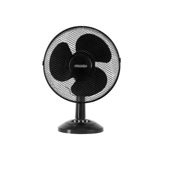 Ventilator de masa, 70w, unghi reglabil, 3 trepte de viteza, diametru 30 cm, negru