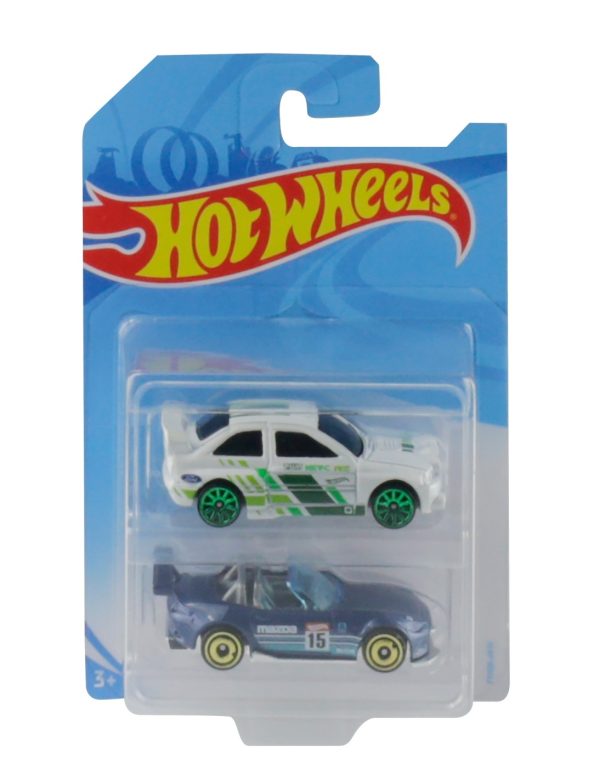 HOT WHEELS SET 2 MASINUTE METALICE SCARA 1:64