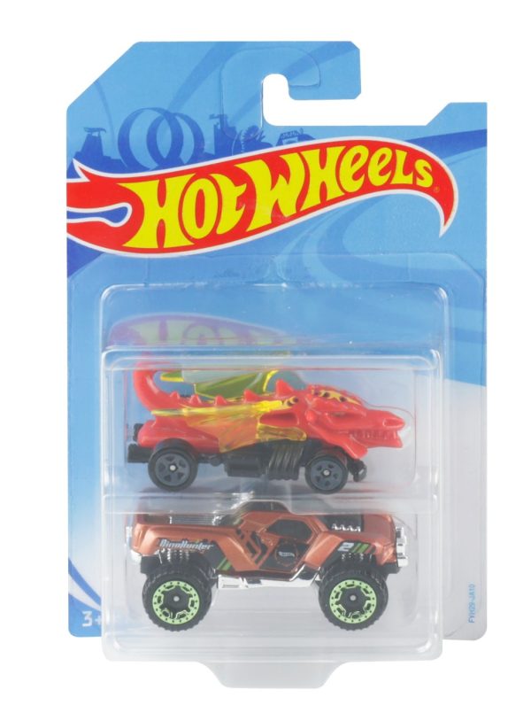 HOT WHEELS SET 2 MASINUTE METALICE SCARA 1:64 - imagine 4