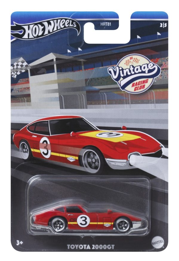 HOT WHEELS VINTAGE RACE CLUB MASINUTA METALICA SCARA 1:64 - imagine 2