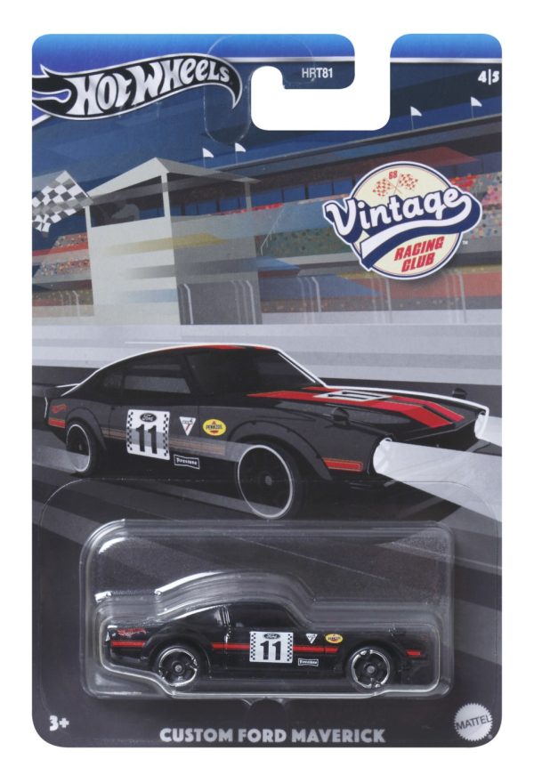 HOT WHEELS VINTAGE RACE CLUB MASINUTA METALICA SCARA 1:64 - imagine 4