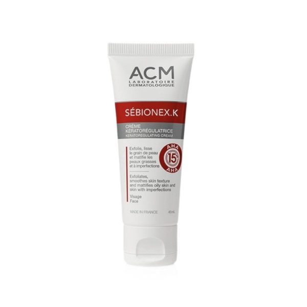 Laboratoire ACM, Sebionex K, Exfoliating, Cream, For Face, 40 ml - For Women