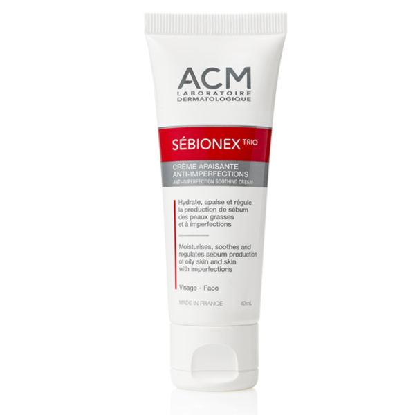 Laboratoire ACM, Sebionex Trio, Anti-Imperfections, Cream, For Face, 40 ml - For Women