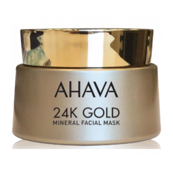 Ahava, 24K Gold Mineral, Hydrating, Mud Mask, For Face, 50 ml - For Women