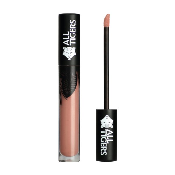 All Tigers, Natural & Vegan, Natural, Matte, Lip Gloss, 681, Trust My Instinct, 8 ml - For Women