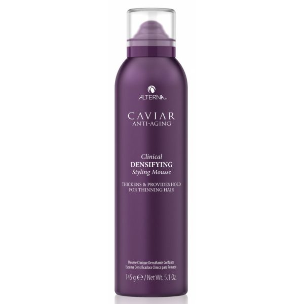 Alterna, Caviar Anti-Aging Clinical Densifying, Caviar Extract, Hair Styling Mousse, Thickening, Light Hold, 241 g - For Women