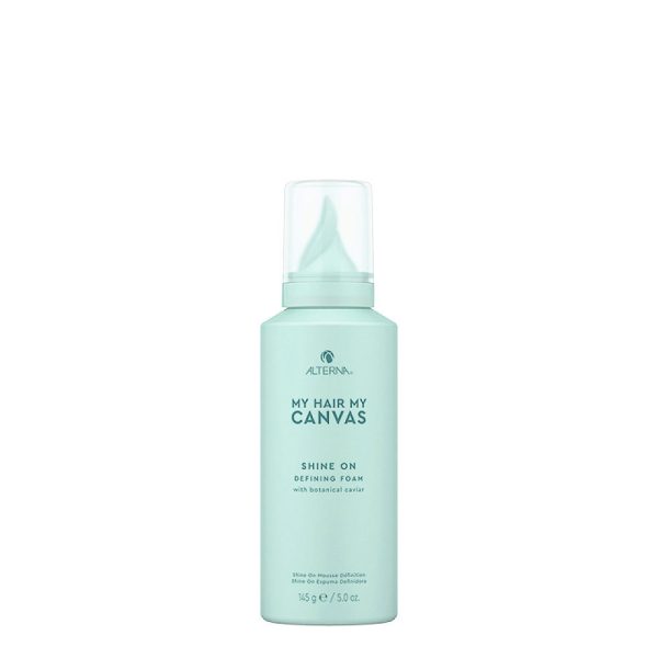 Alterna, My Hair.My Canvas. Shine On, Vegan Botanical Caviar, Hair Styling Mousse, Defining & Shining, 145 ml - For Women