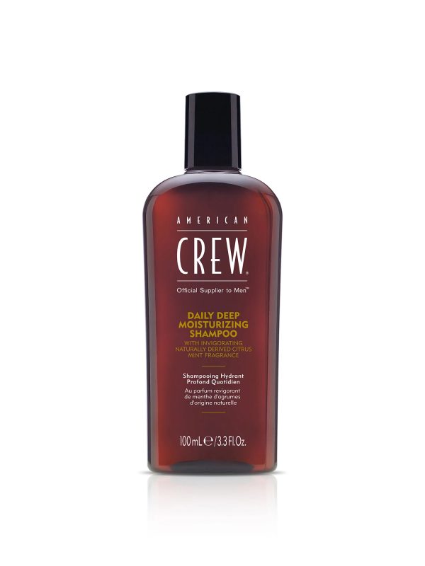 American Crew, Daily Deep Moisturizing, Vegan, Hair Shampoo, For Nourishing, 100 ml - For Men