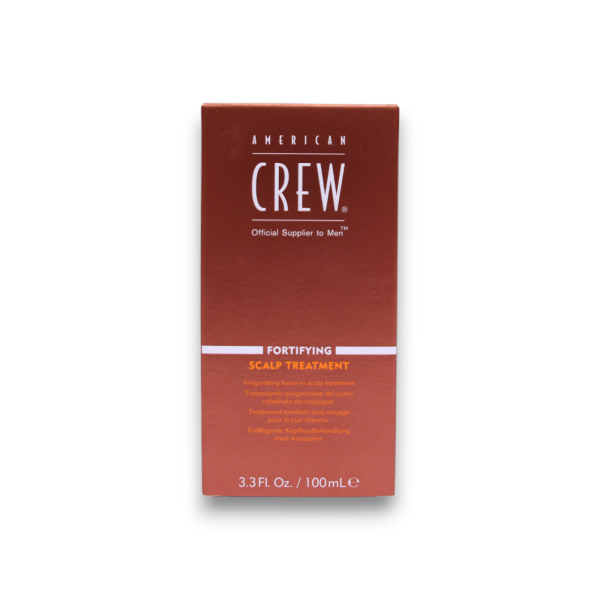 American Crew, Fortifying, Vegetable proteins, Leave In Scalp Treatment Serum, For Volume, 100 ml - For Men