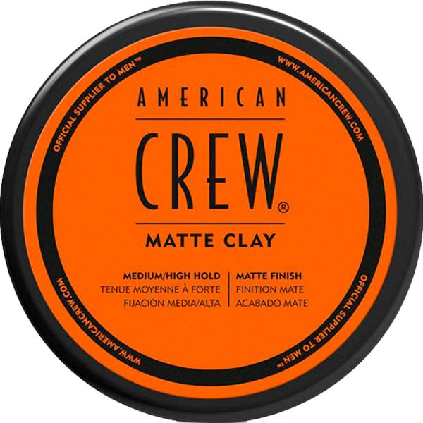 American Crew, Matte, Hair Styling Clay, Medium Hold, 85 g - For Men