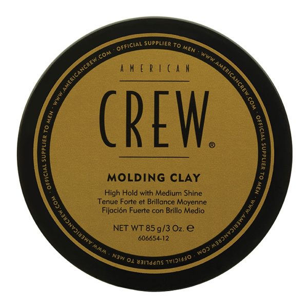 American Crew, Molding Clay, Hair Styling Pomade, Strong Hold, 85 g - For Men