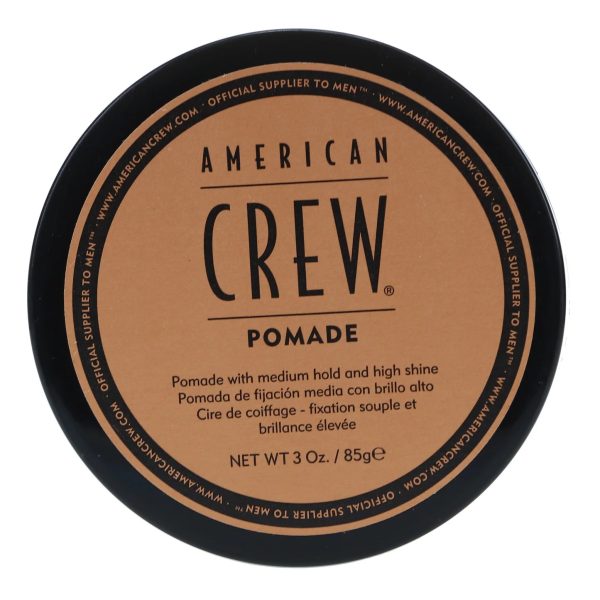 American Crew, Pomade, Hair Styling Pomade, Medium Hold, 85 g - For Men