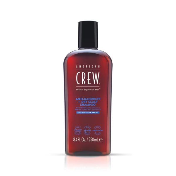 American Crew, Pro Solution Series, Hair Shampoo, Anti-Dandruff, 250 ml - For Men