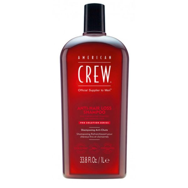 American Crew, Pro Solution Series, Hair Shampoo, Anti-Hair Loss, 250 ml - For Men