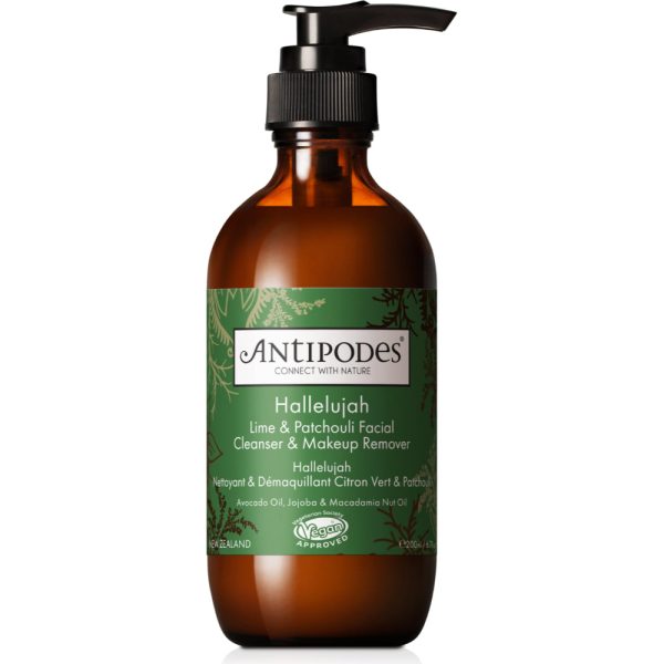 Antipodes, Hallelujas, Lime & Patchouli, Makeup Remover Lotion, 200 ml - For Women