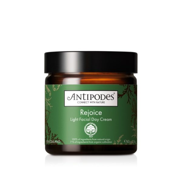 Antipodes, Rejoice, Natural, Enhancing, Day, Cream, For Face, 60 ml - For Women