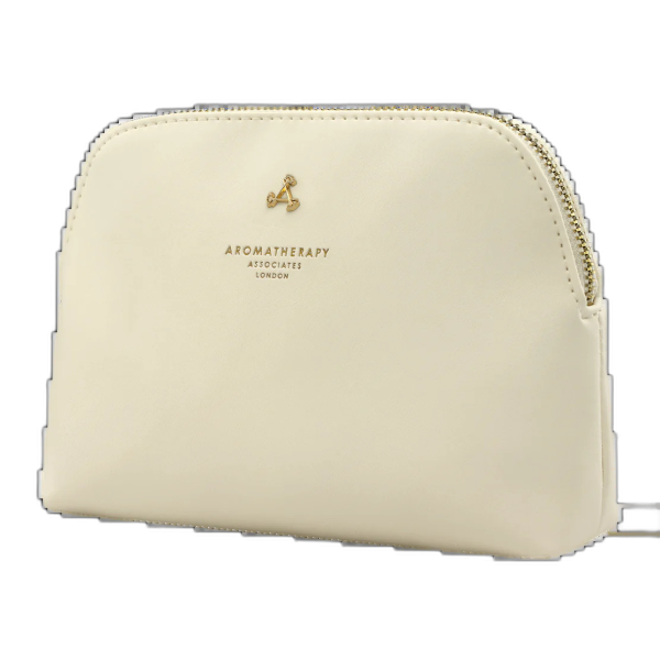 Aromatherapy Associates, Textile Makeup Bag, White - For Women