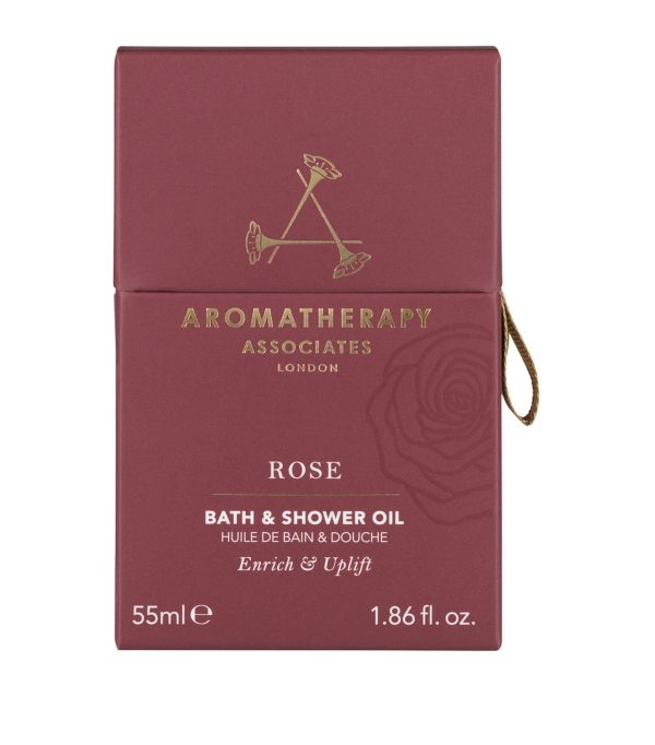 Aromatherapy Associates, Rose, Natural Essential Oils, Uplifting, Bath Oil, 55 ml - For Women