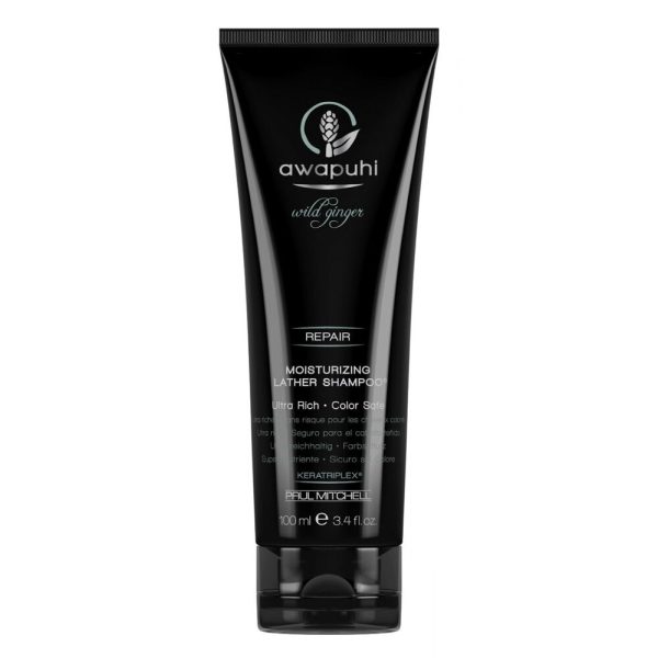 Awapuhi Wild Ginger By Paul Mitchell, Repair, Sulfates-Free, Hair Shampoo, For Moisturizing, 100 ml - For Women