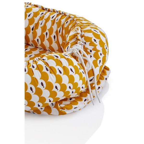 BabyNest/ Saltea reductor 5 in 1 BabyJem Cushion (Culoare: Galben)