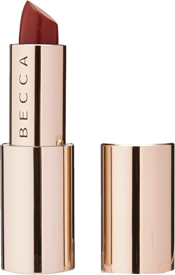 Becca, Ultimate, Avocado Oil, Satin Finish, Cream Lipstick, Burgundy, 3.3 g - For Women