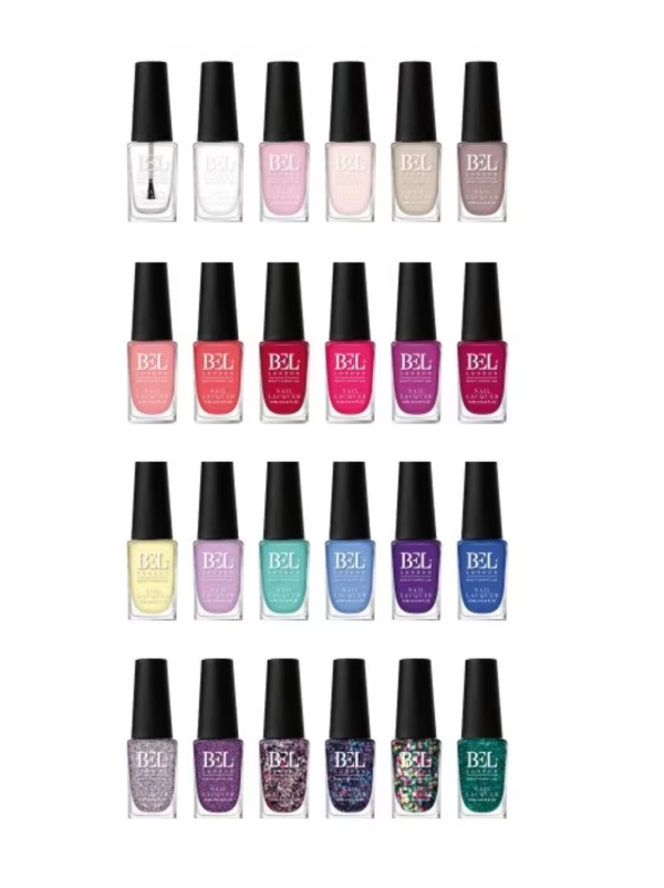 Set, Bel London, Four Seasons, Nail Polish, 24 pcs, 10 ml - For Women