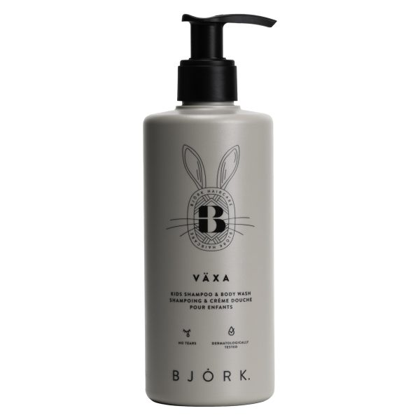 Bjork, Vaxa Kids, Shower Gel & Shampoo 2-In-1, 300 ml - Unisex