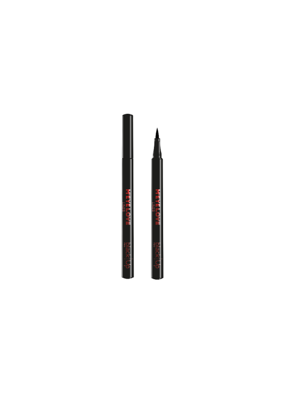 Black Up, M’eye Love, Waterproof, Precise, Gel Pencil Eyeliner, Black, 1 g - For Women