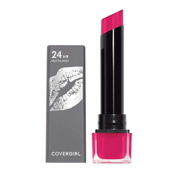 Covergirl, Exhibitionist, Matte, Cream Lipstick, 640, Thrill Seeker, 2.8 g - For Women