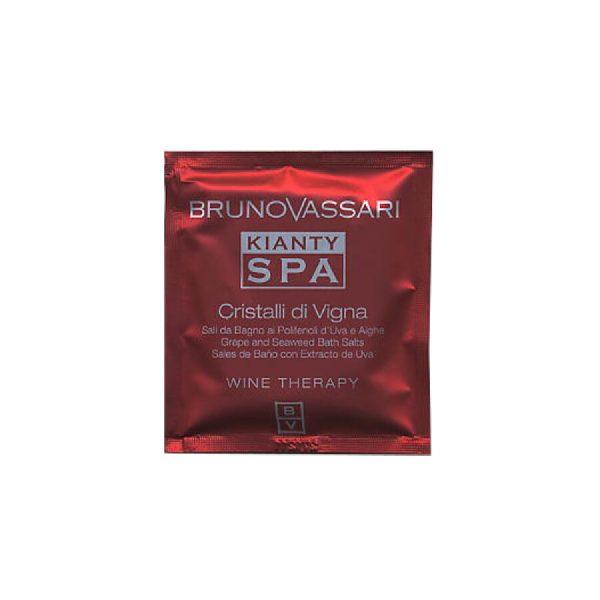 Bruno Vassari, Kianty SPA, Grape, Anti-Ageing, Bath Salt, 25 g - For Women