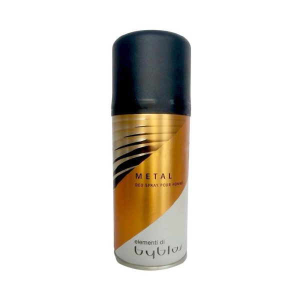 Byblos, Metal, Anti-Perspirant, Deodorant Spray, For Men, 150 ml - For Men