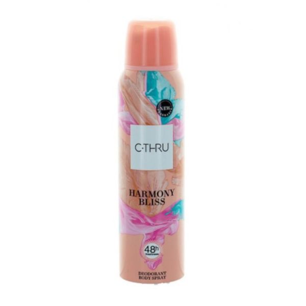 C-Thru, Harmony Bliss, Anti-Perspirant, Deodorant Spray, For Women, 75 ml - For Women