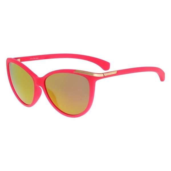 Calvin Klein, Calvin Klein, Sunglasses, J767S/60, Mate Hot Pink, For Women - For Women