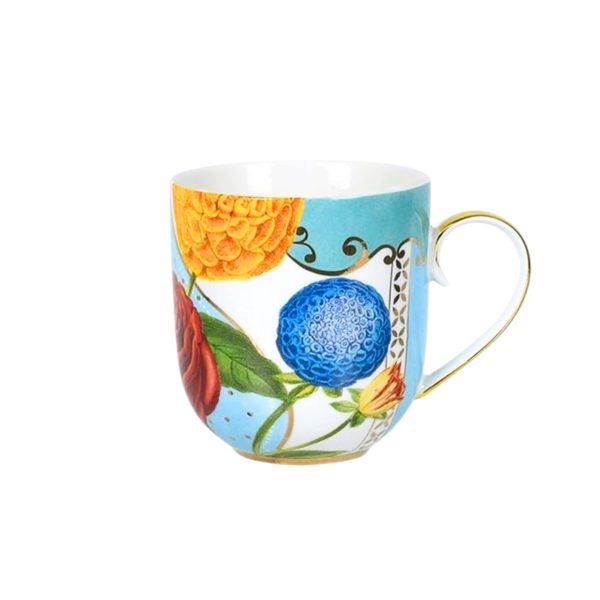 Cană din porțelan, colecția Royal Multi, Bleu, 260 ml, Pip Studio