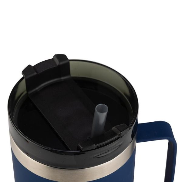 Cana termoizolanta calatorii Nava 900 ml Navy - imagine 2