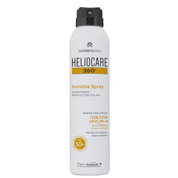 Cantabria, Heliocare 360º, UV Protection, Sunscreen Spray, SPF 50+, 200 ml - Unisex