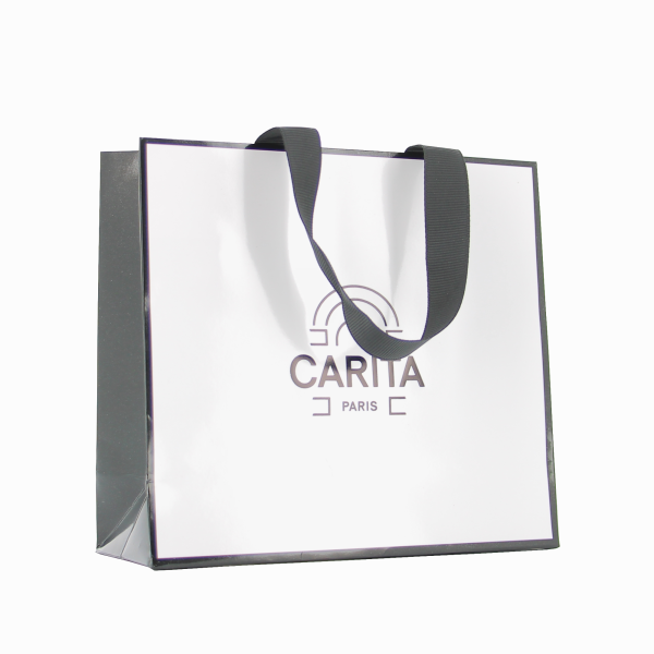 Carita Paris, Carita, Shopping, GWP Cardboard Bag, Ivory, Size S - For Women