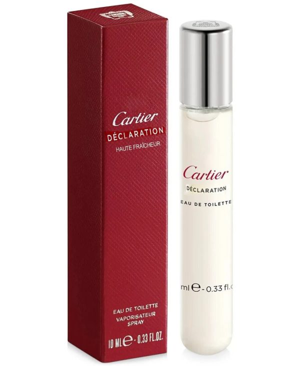 Cartier, Declaration Haute Fraicheur, Eau De Toilette, For Men, 10 ml - For Men