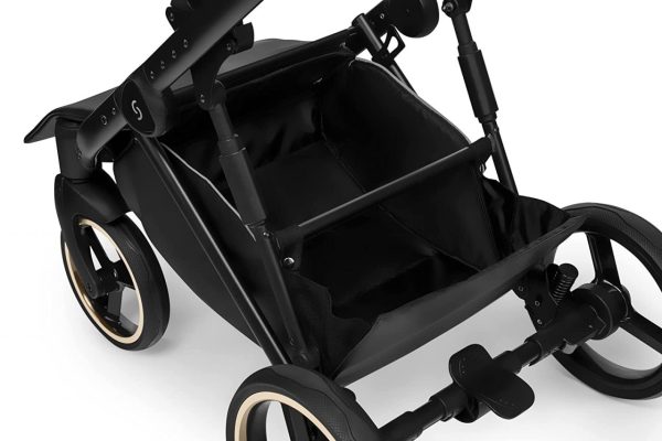 Carucior 2 in 1 Skiddou Oslo+, Onyx, Negru - imagine 3