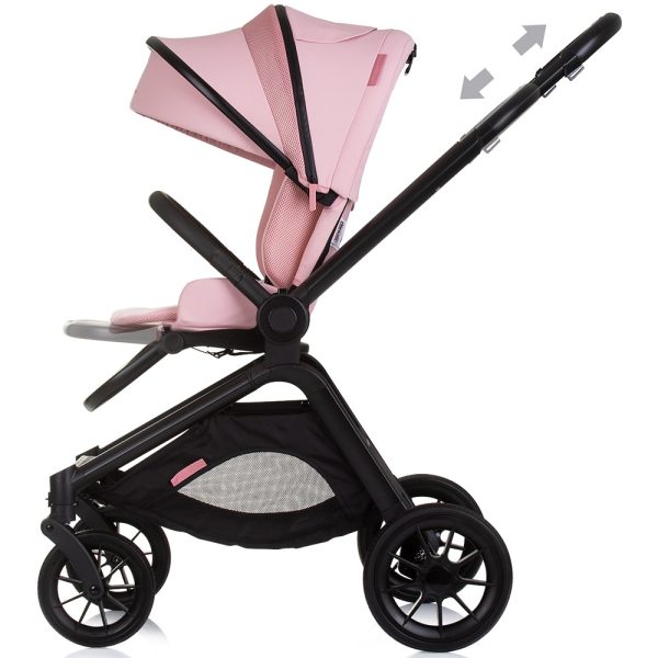 Carucior Chipolino Magnum 3 in 1 pink marshmallow - imagine 8