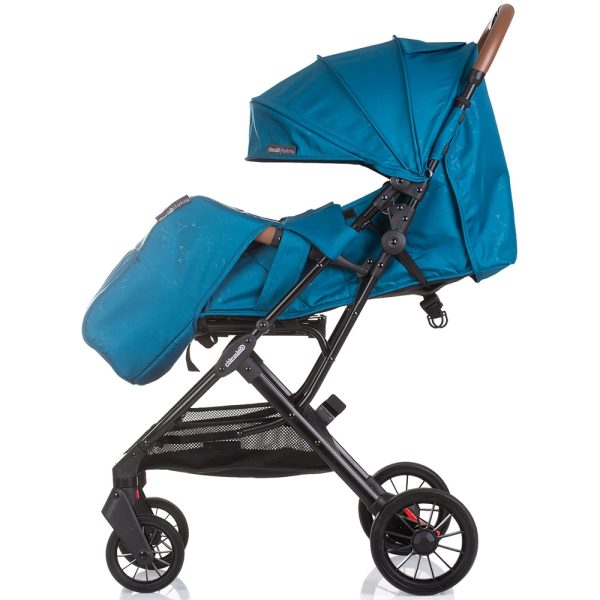 Carucior sport Chipolino Fantasy cu husa picioare oasis - imagine 5