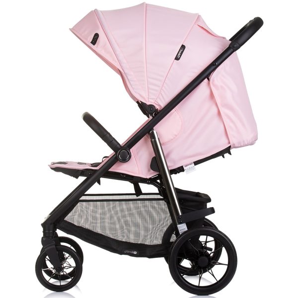 Carucior sport Chipolino Insta pink marshmallow - imagine 4