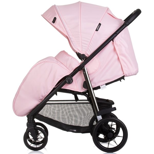 Carucior sport Chipolino Insta pink marshmallow - imagine 5