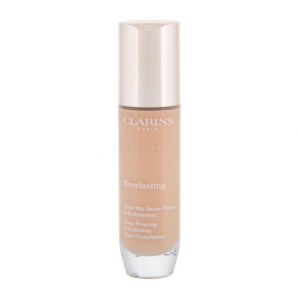 Clarins, Everlasting, Anti-Pollution, Liquid Foundation, 110.5W, Tawny, 30 ml - For Women