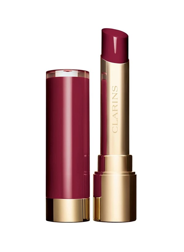 Clarins, Joli Rouge, Lacquer, Cream Lipstick, 744L, Plum, 3 g - For Women